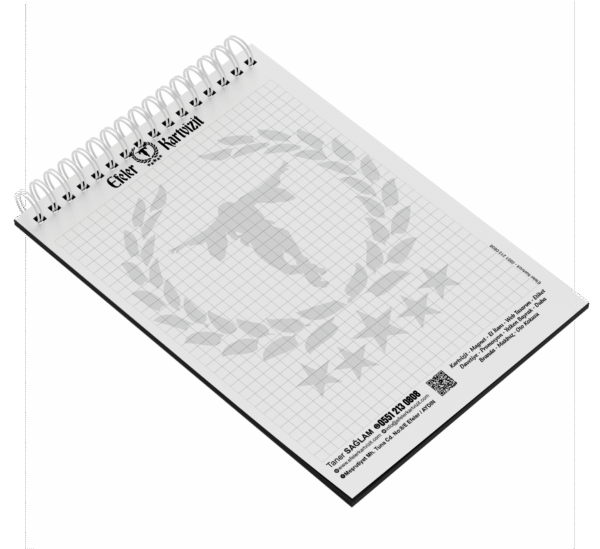 Promosyon Spiralli Bloknot Defter